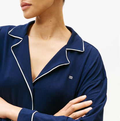 Tommy Hilfiger SHIRT PANTS SET Womens Set Dark Night Navy