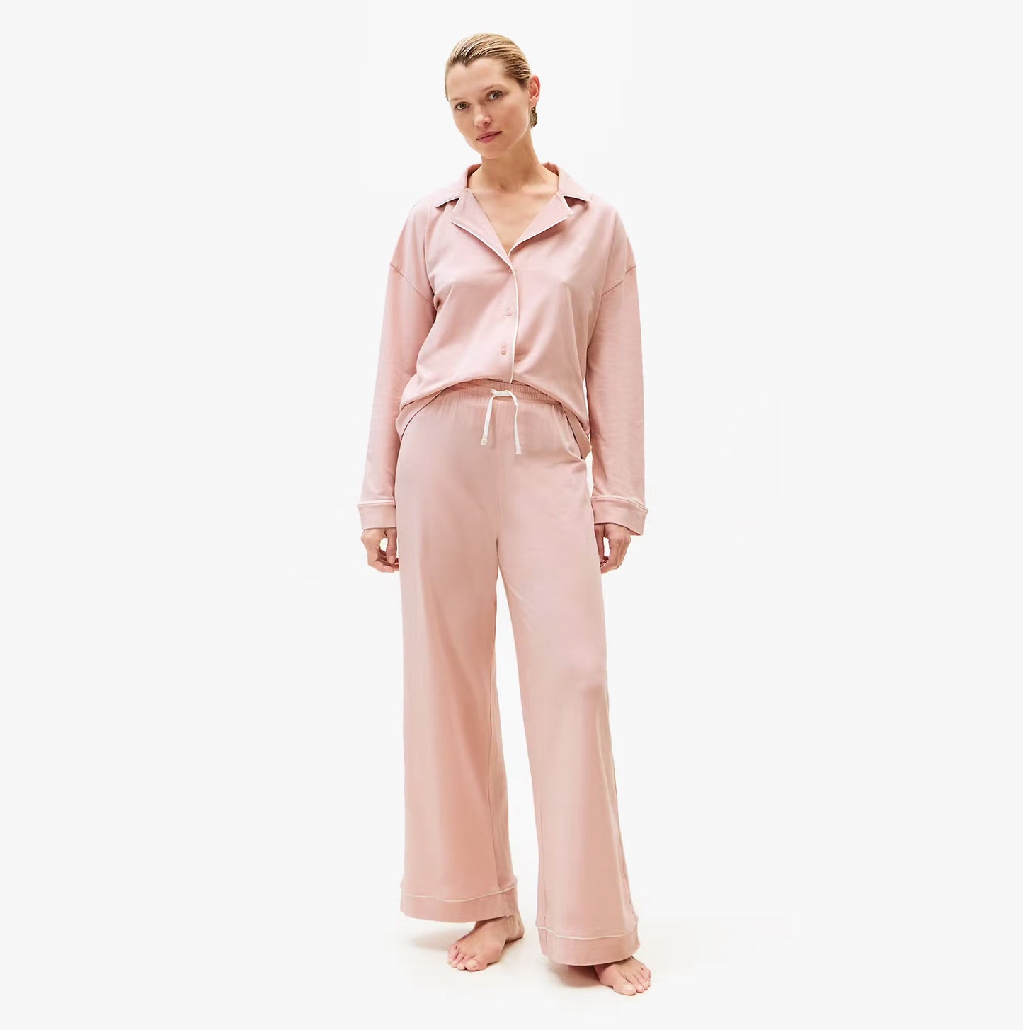 Tommy Hilfiger SHIRT PANTS SET Womens Set Foggy Pink