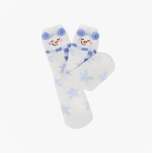 Totes Isotoner NOVELTY SUPERSOFT Womens Socks Snowman