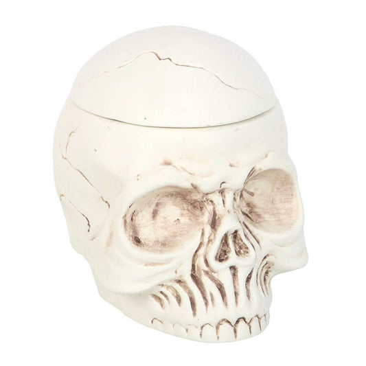 Gothic Gifts Weathered Skull Oil Burner and Wax Warmer