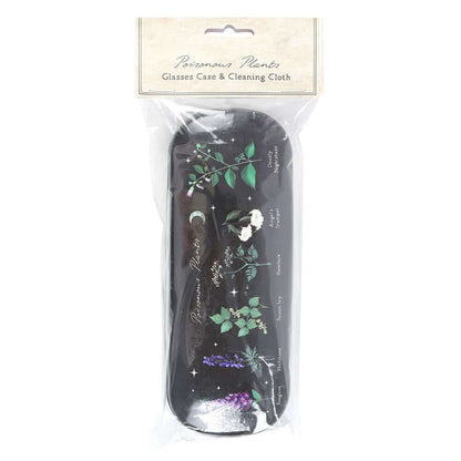 Gothic Gifts Poisonous Plants Glasses Case