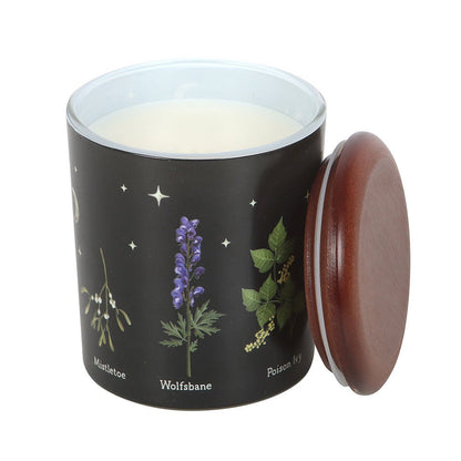 Gothic Gifts Deadly Nightshade Poisonous Plants Scented Candle