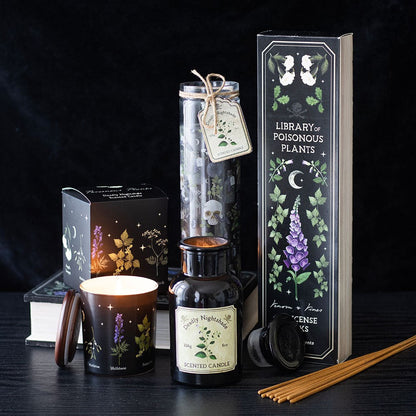 Gothic Gifts Deadly Nightshade Poisonous Plants Scented Candle