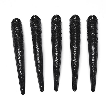 Punk Rave Fluffy Goth Claw Gloves
