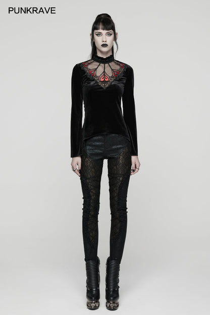 Punk Rave Belladonna Demon’s Hand Velvet T-Shirt