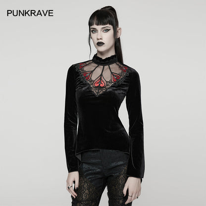 Punk Rave Belladonna Demon’s Hand Velvet T-Shirt