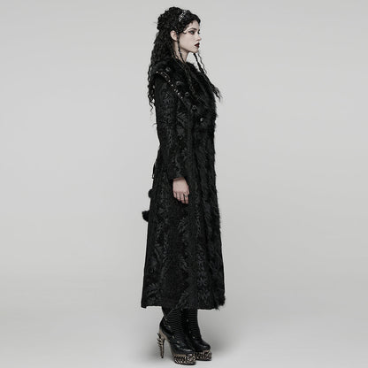 Punk Rave Goth Gorgeous Plush Coat