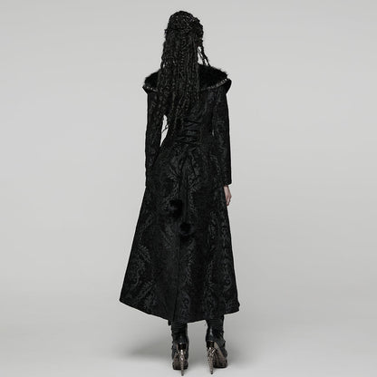 Punk Rave Goth Gorgeous Plush Coat