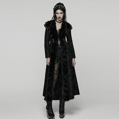 Punk Rave Goth Gorgeous Plush Coat