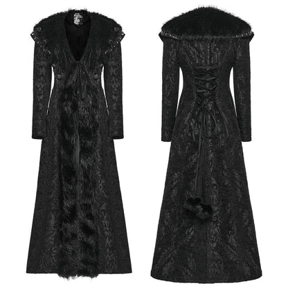 Punk Rave Goth Gorgeous Plush Coat