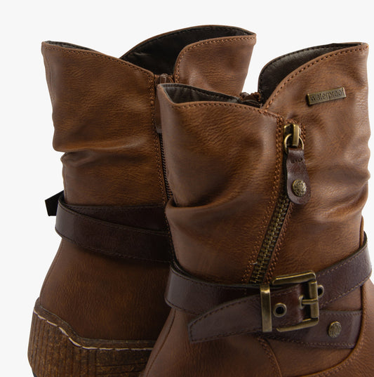 Westland WYNDI 01 Womens Boots Brandy Kombi