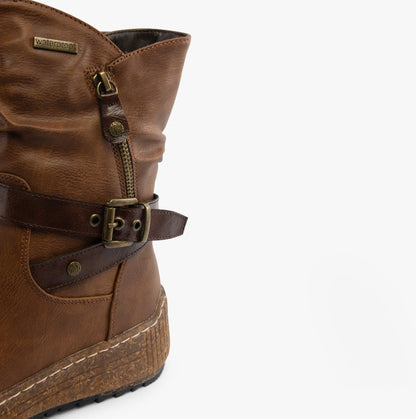Westland WYNDI 01 Womens Boots Brandy Kombi