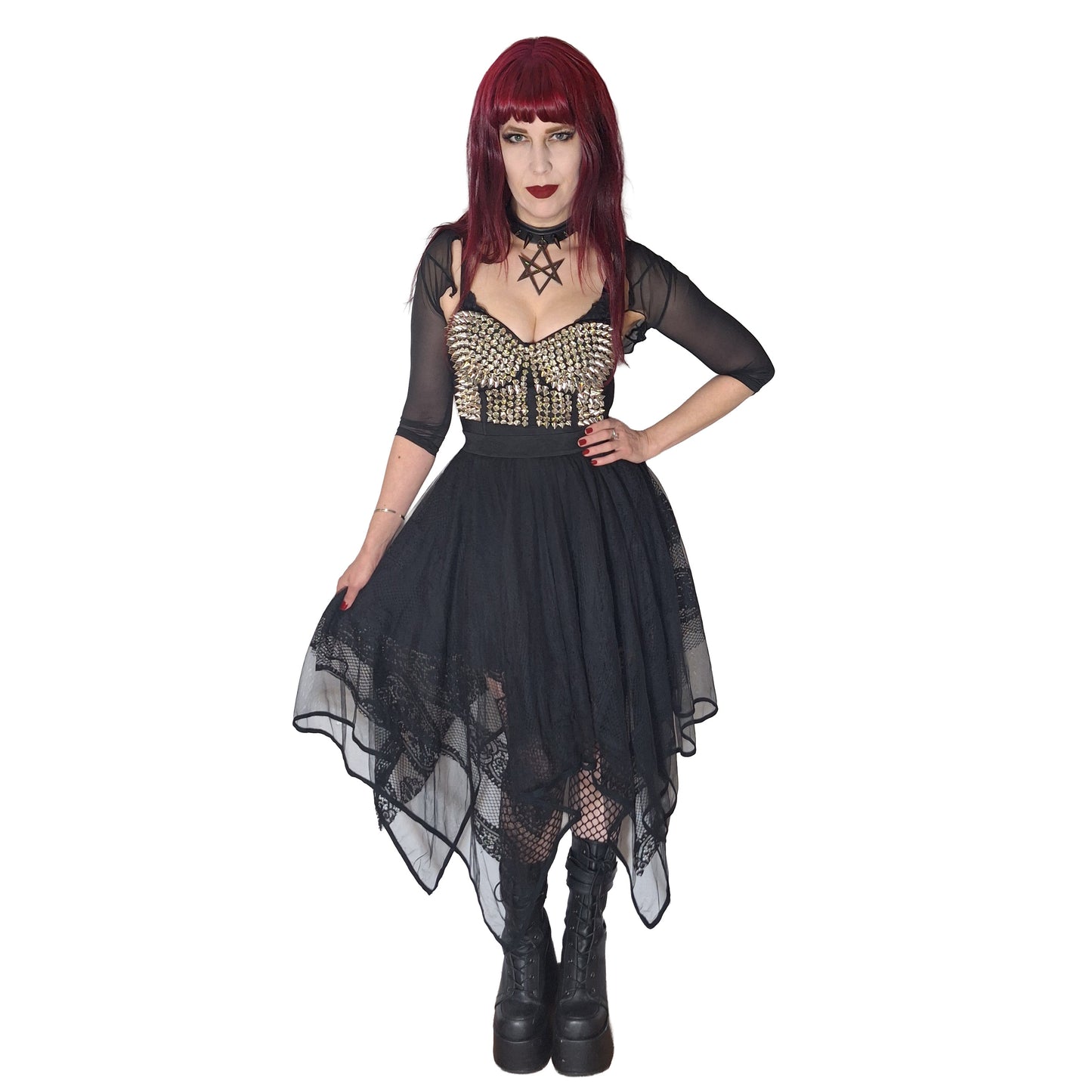 Banned Apparel Xenia Top Silver