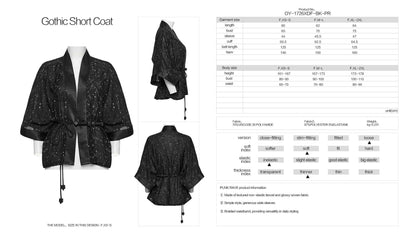 Punk Rave Augusta Short Coat