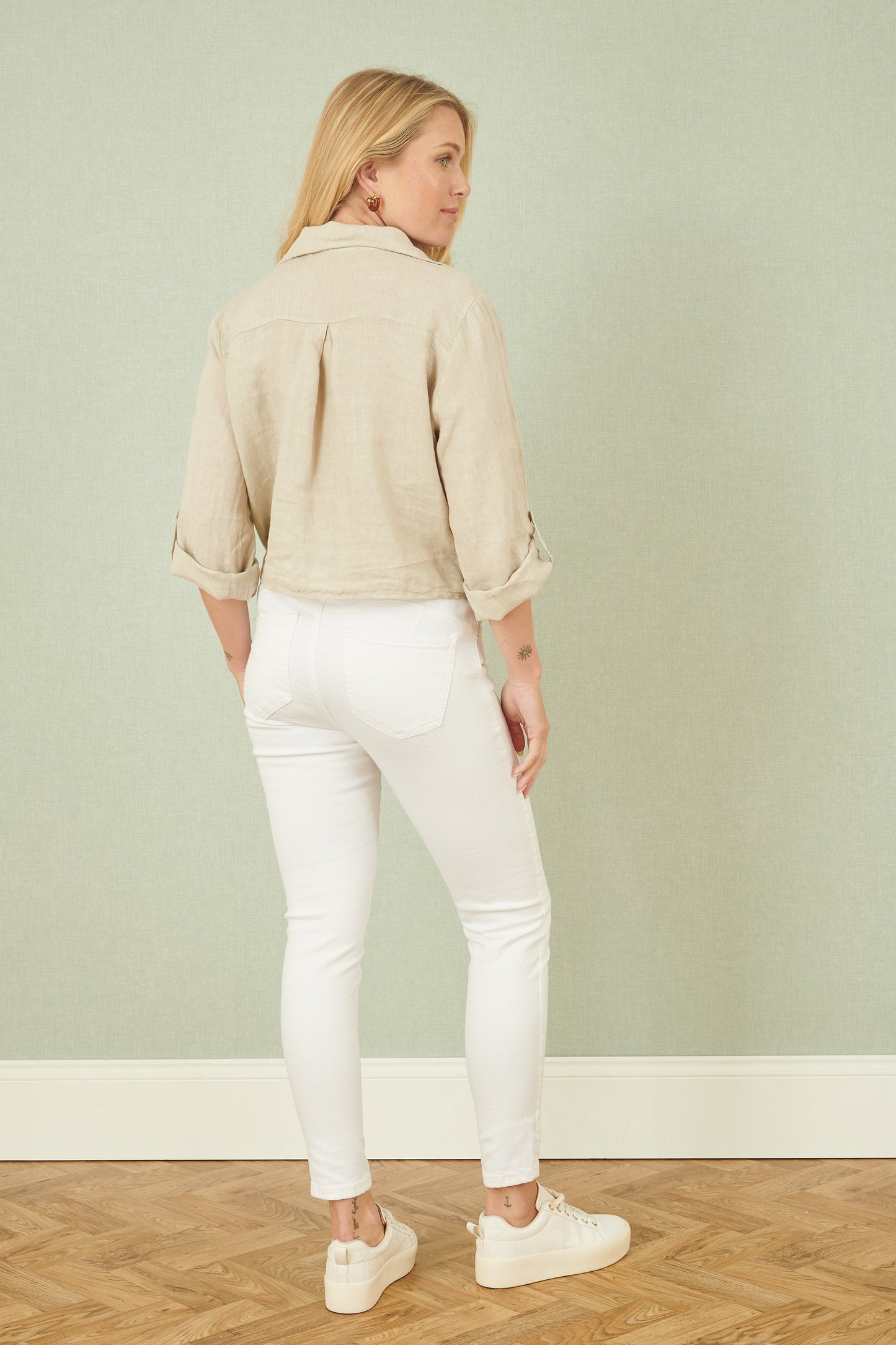 Yumi Stone Italian Linen Shirt