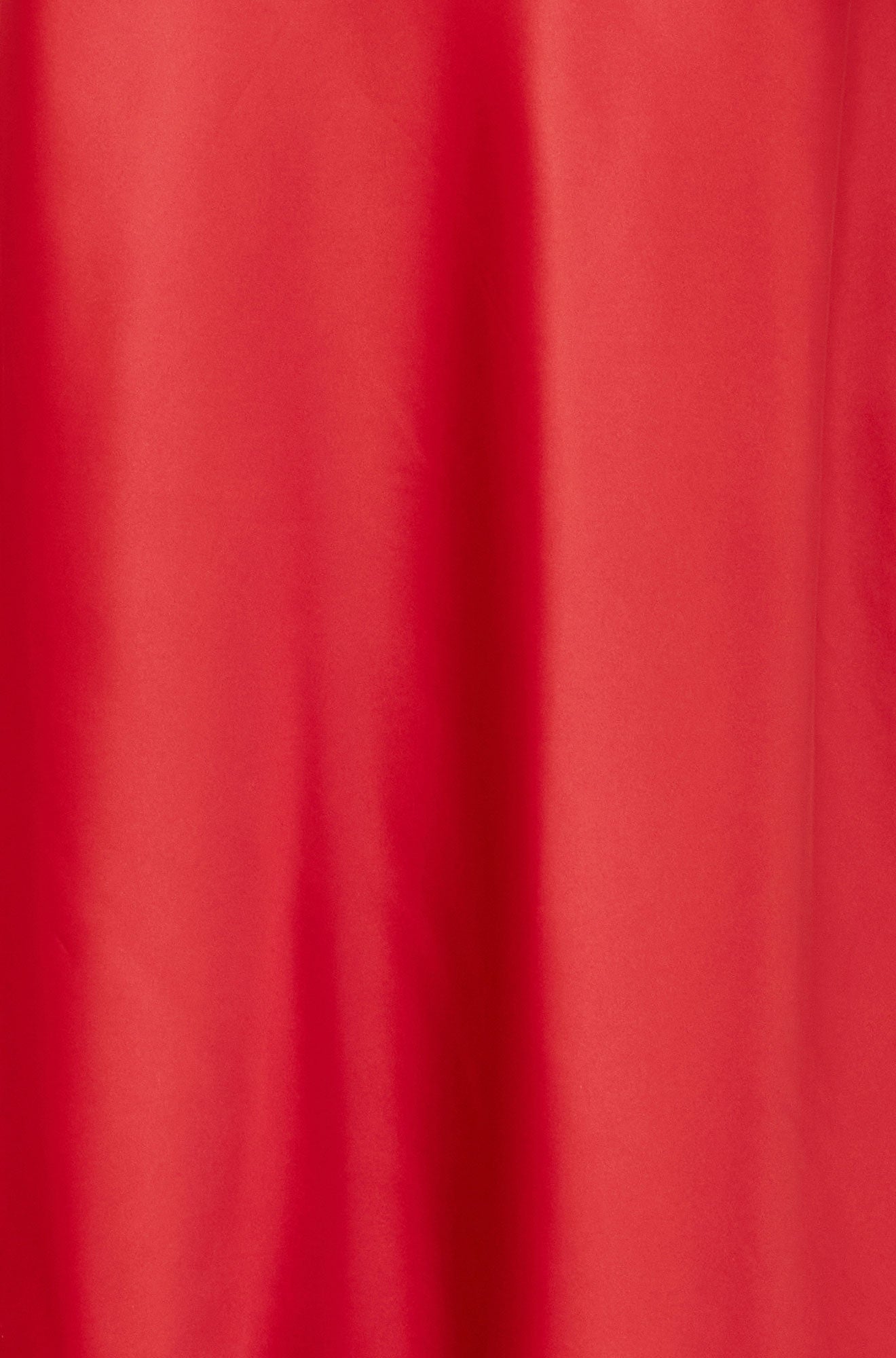 Yumi Red Satin Midi Skirt