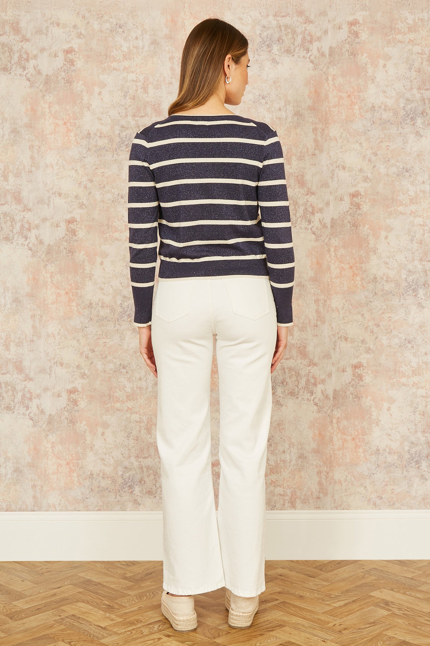 Yumi White Wide Leg High Waist Jeans