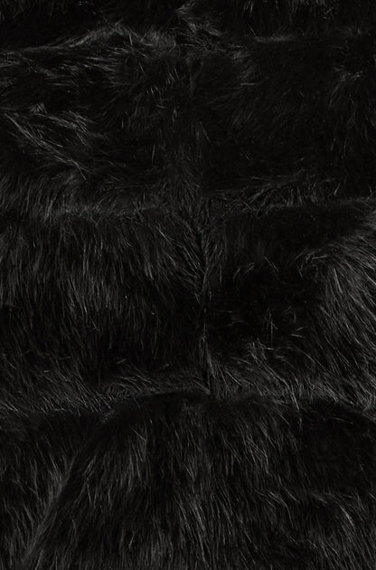 Yumi Black Luxe Faur Fur Coat