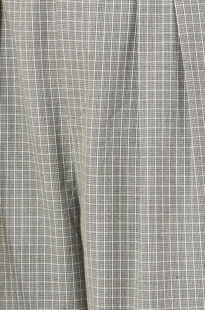 Yumi Grey Check Wide Leg Trousers