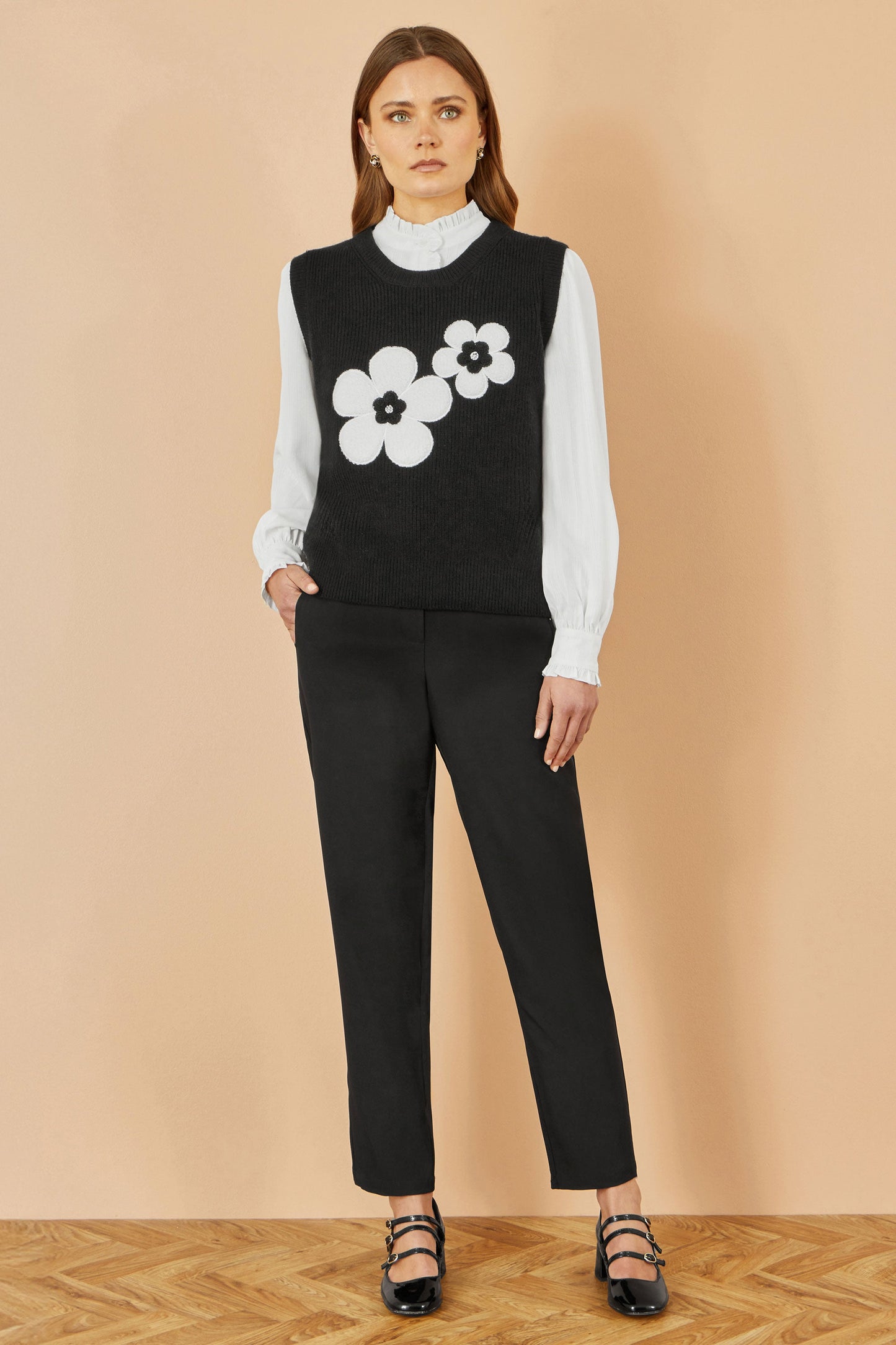 Black Stiletto Yumi Black Tailored Cigarette Trouser