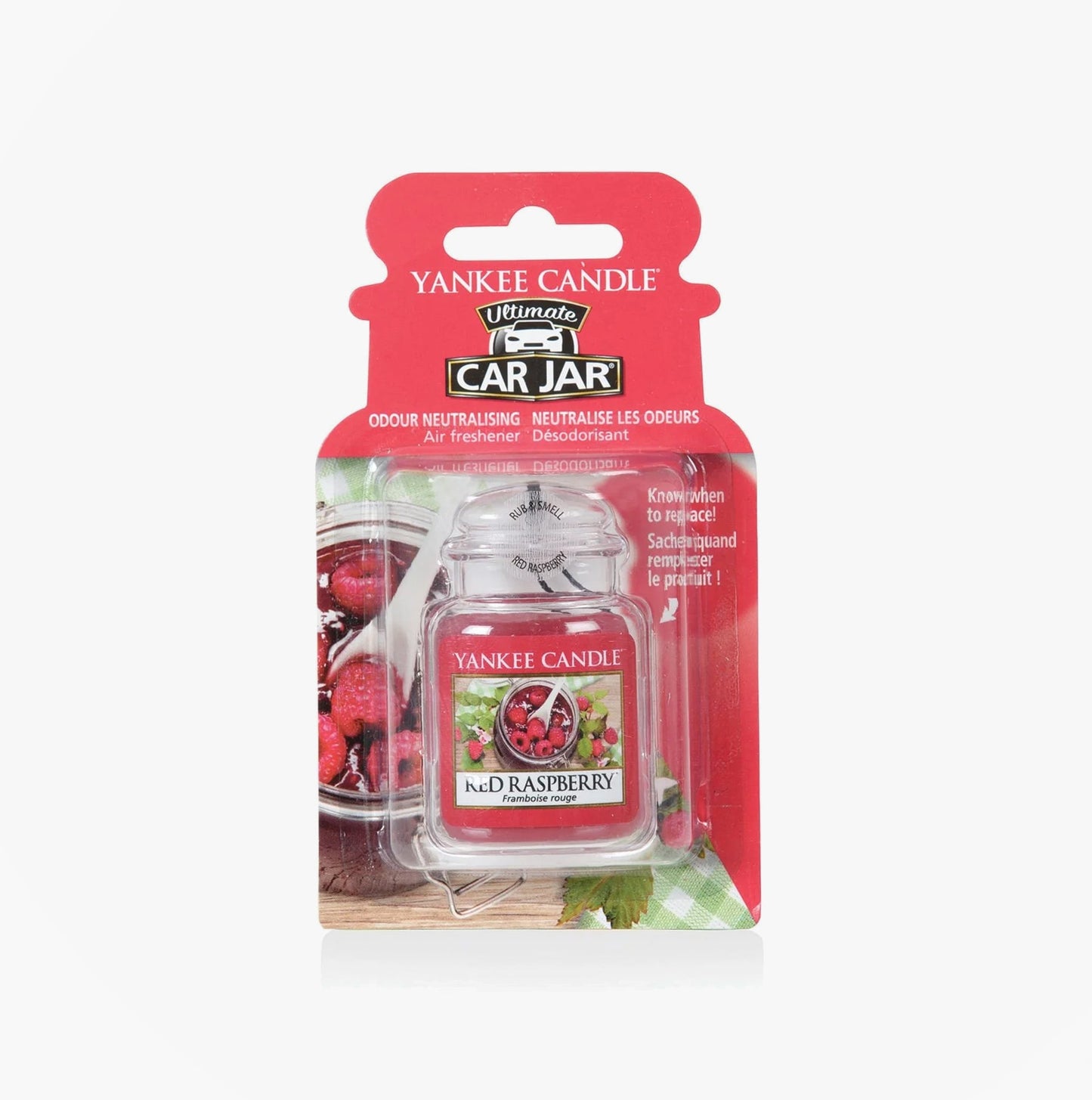 Yankee Red Raspberry Signature Ultimate Car Jar