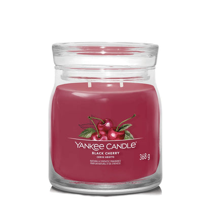 Yankee Black Cherry Signature Medium Jar