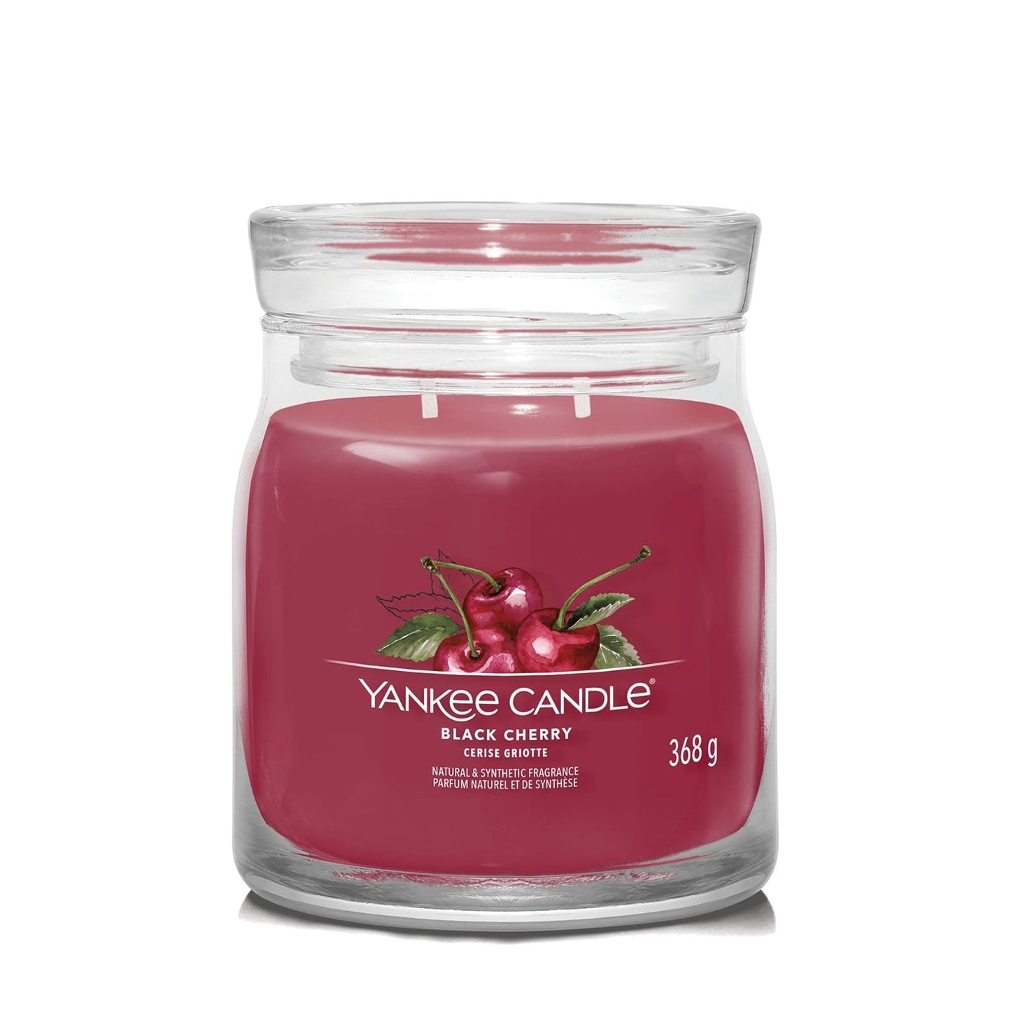 Yankee Black Cherry Signature Medium Jar