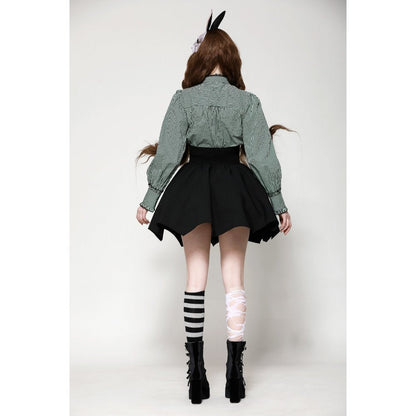 Dark in Love Keziah High Waisted Skirt - Size UK 8 Left Only!