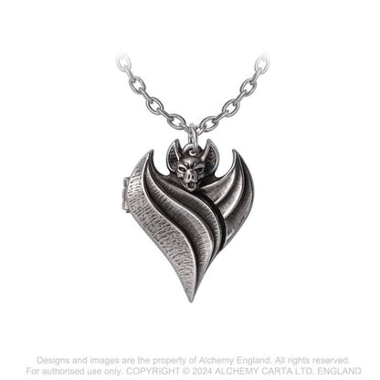 Alchemy Darken Heart Pewter Locket Pendant