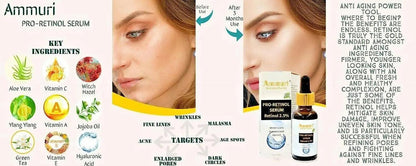 Ammuri 24K Gold Face Serum Anti-Ageing Collagen Booster – Better Than Charlotte Tilbury!