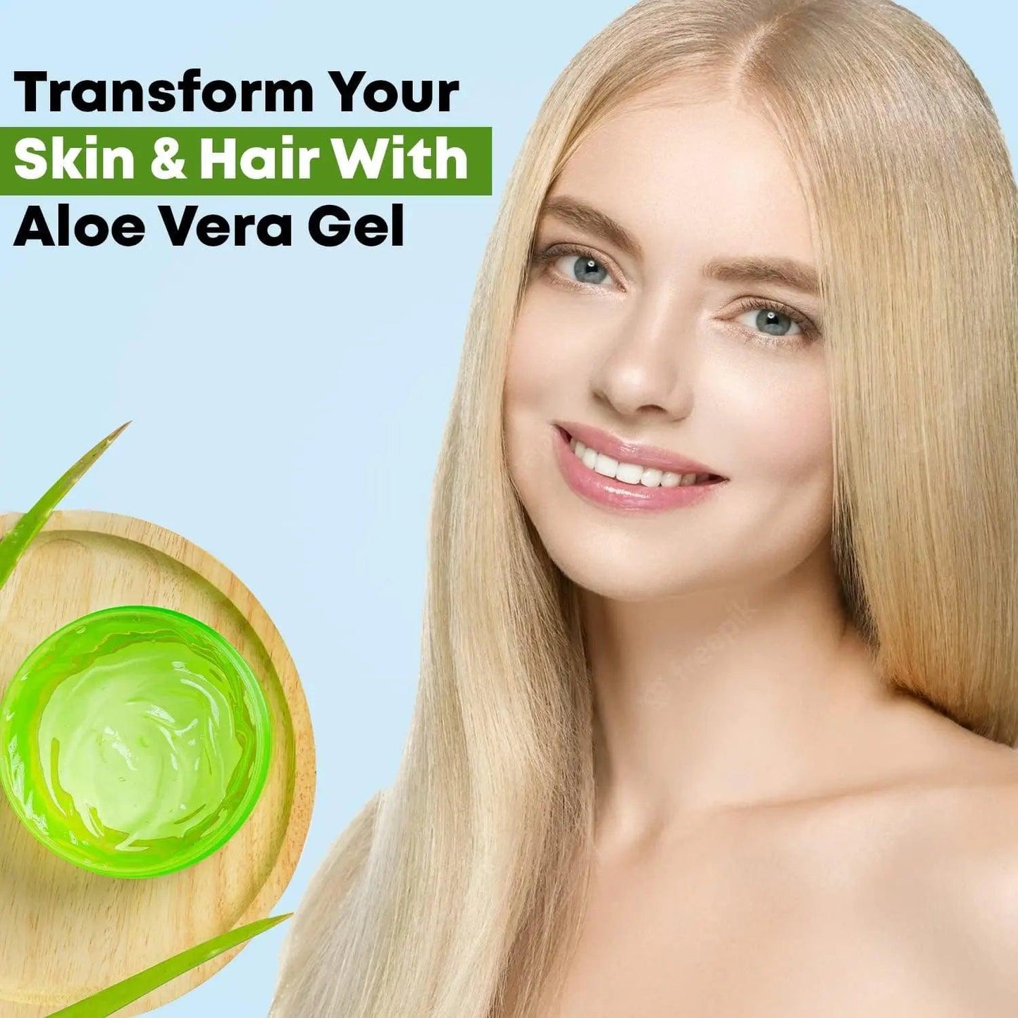 Ammuri Organic Aloe Vera Gel 300g – Pure Hydration for Face, Body & Hair