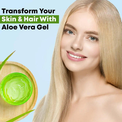 Ammuri Organic Aloe Vera Gel 300g – Pure Hydration for Face, Body & Hair