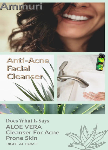 Ammuri Anti Acne Facial Cleanser for Acne Prone Skin