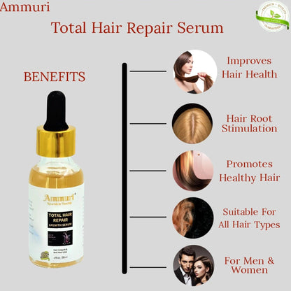 Ammuri Hair Growth Serum with Biotin Argan Oil for Hair
