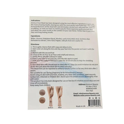Ammuri Deep Exfoliating Foot Mask for Soft Feet