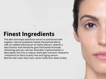 Ammuri Extreme Lightening Serum Premium Whitening Serum 30ml – Kojic Acid + Tranexamic Acid | Dark Spot & Pigmentation Corrector