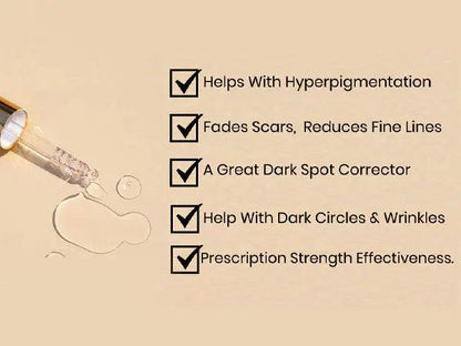 Ammuri Extreme Lightening Serum Premium Whitening Serum 30ml – Kojic Acid + Tranexamic Acid | Dark Spot & Pigmentation Corrector