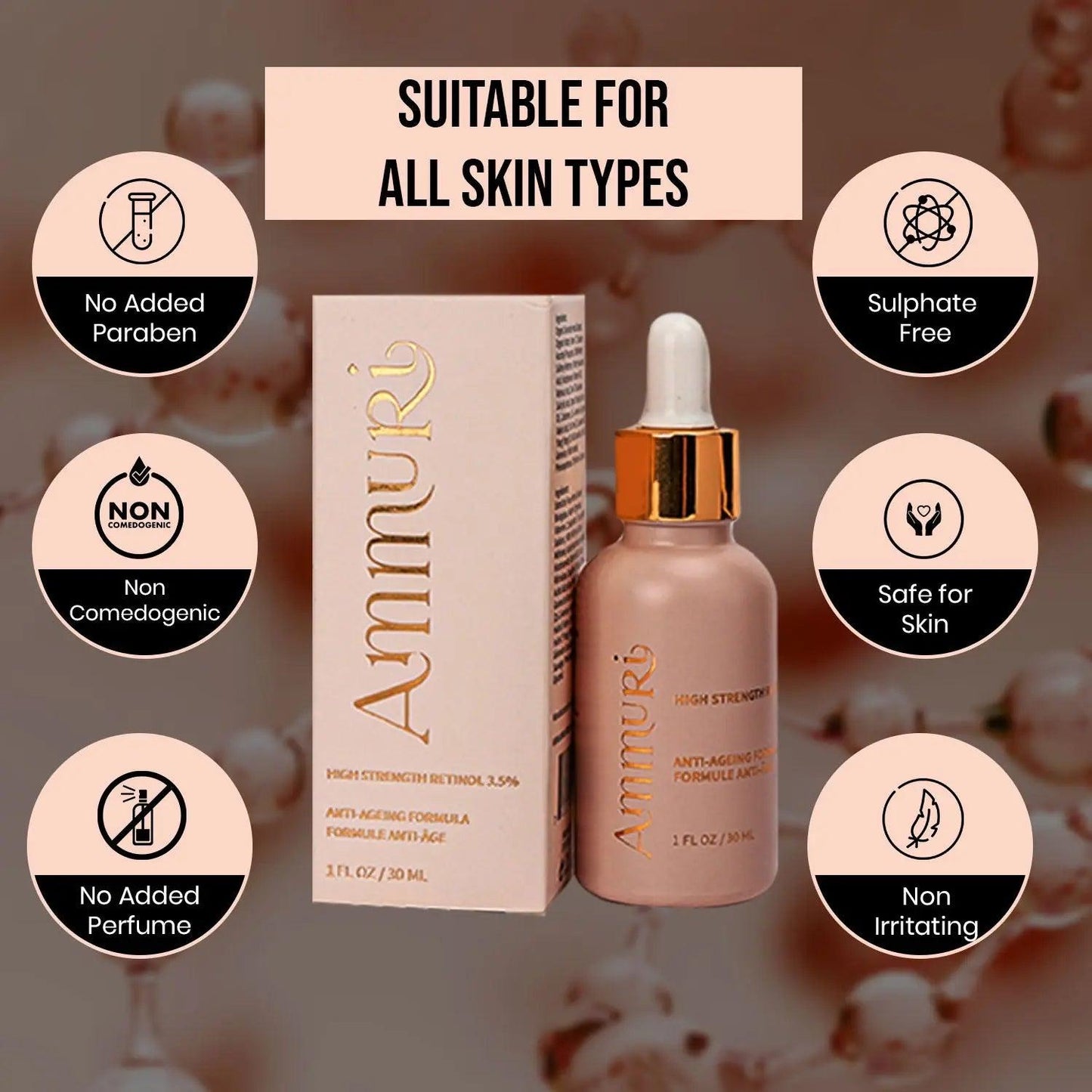 Ammuri High Strength Retinol Serum for Anti-Aging