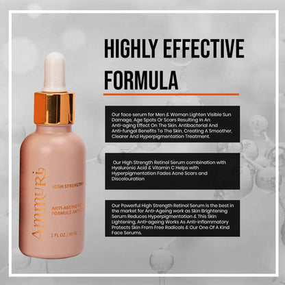 Ammuri High Strength Retinol Serum for Anti-Aging
