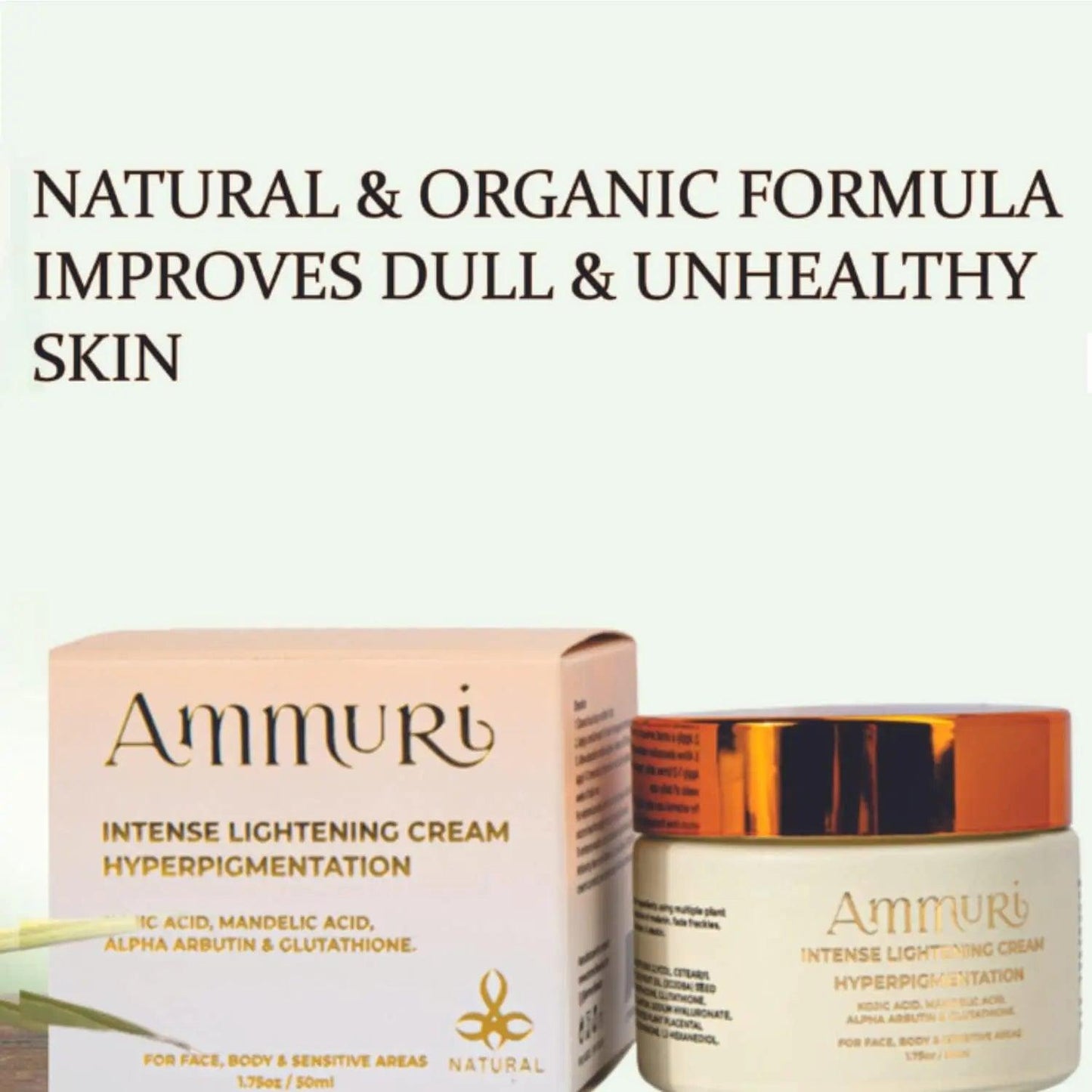 Ammuri Intense Skin Lightening Cream for Freckle Removal
