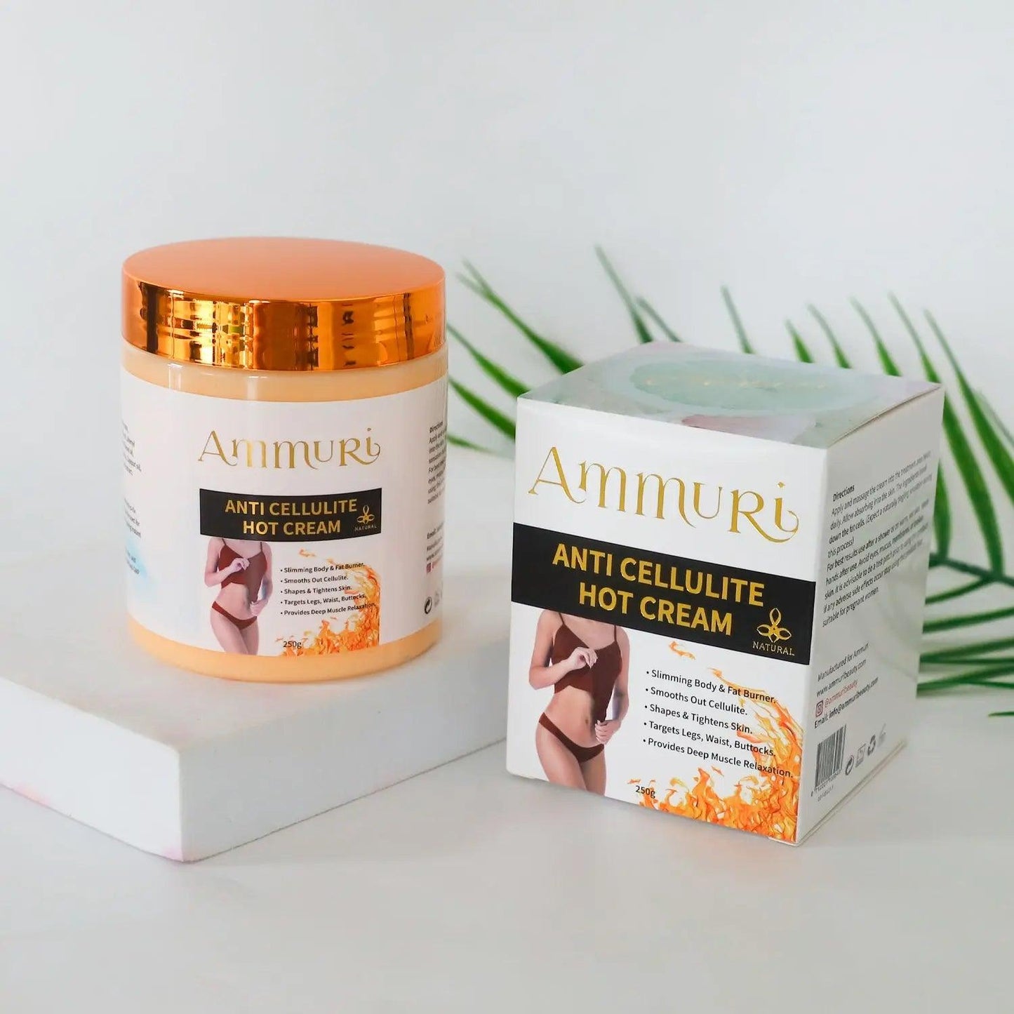 Ammuri Natural Firming Hot Cream - Anti-Cellulite