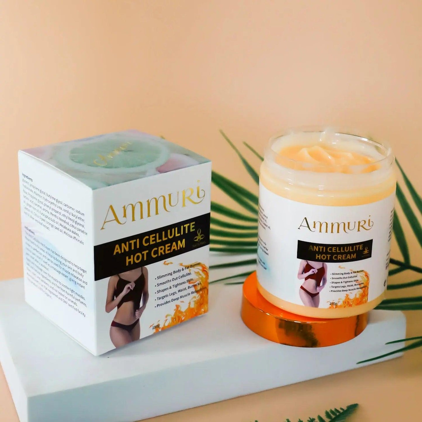 Ammuri Natural Firming Hot Cream - Anti-Cellulite
