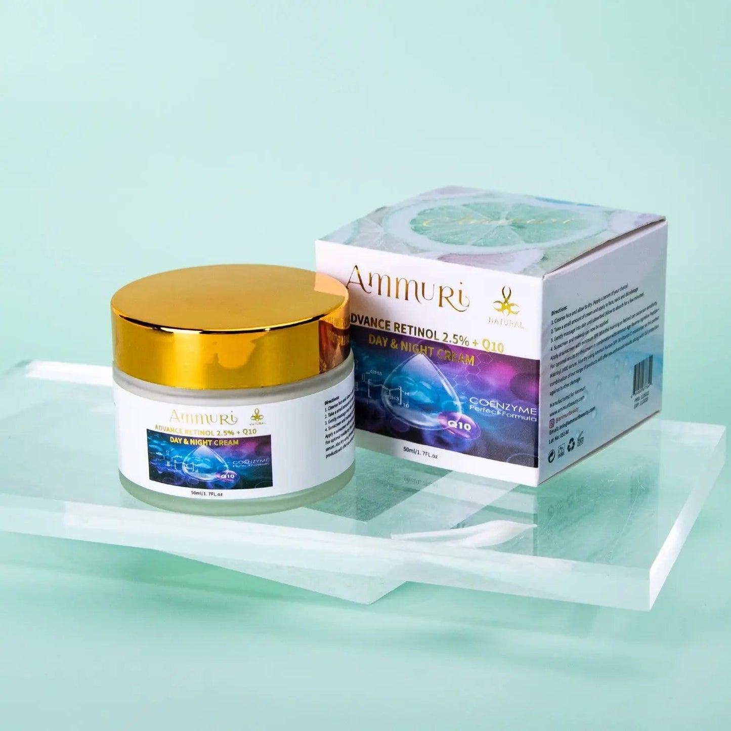 Ammuri Advanced Retinol 2.5% + Q10 Anti-Aging Cream