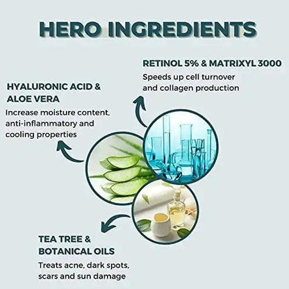 Ammuri Retinol Serum 5% with Ultimate Apple Stem Cell – Retinol Serum 5 Benefits