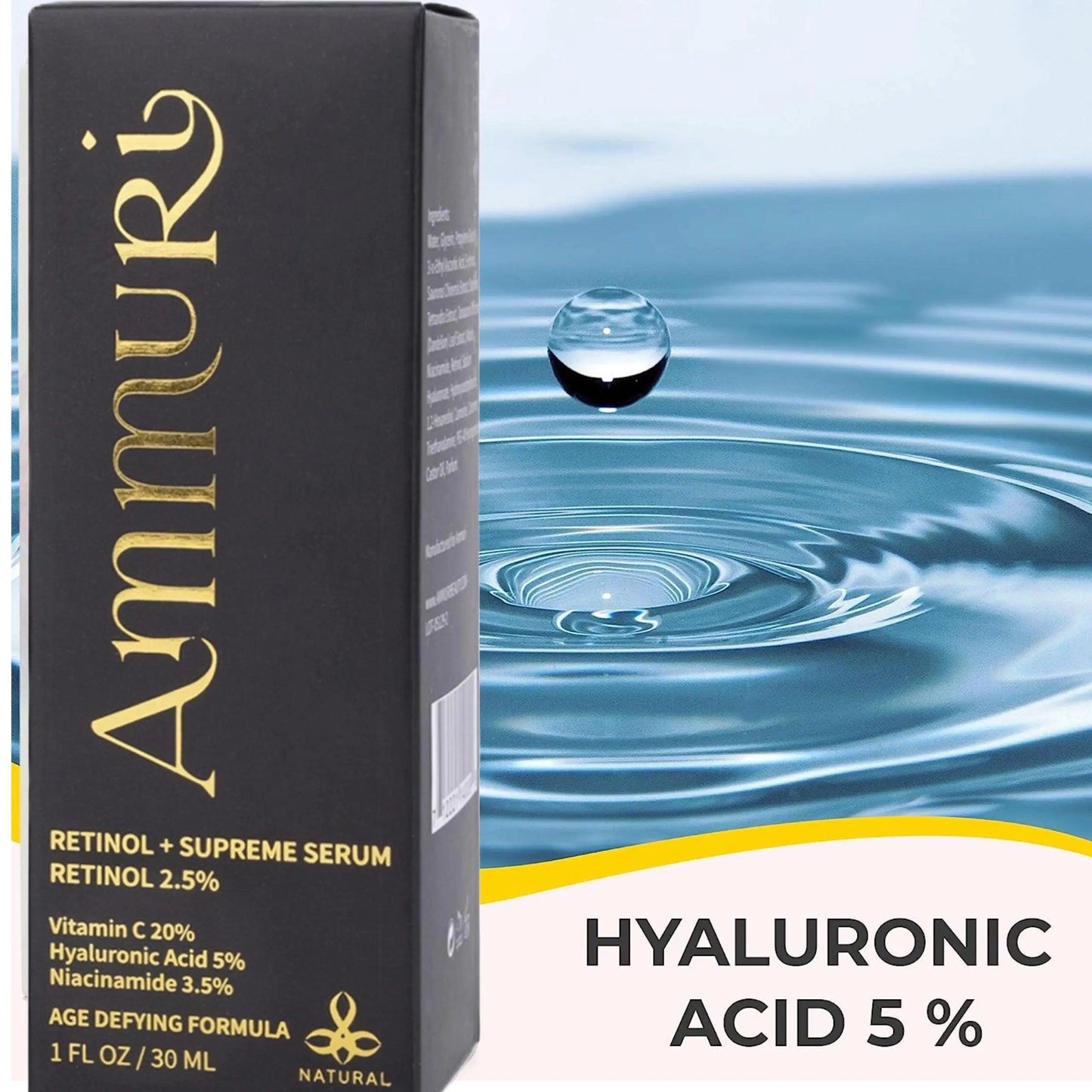 Ammuri Retinol Supreme Serum for Anti-Ageing Skin Care