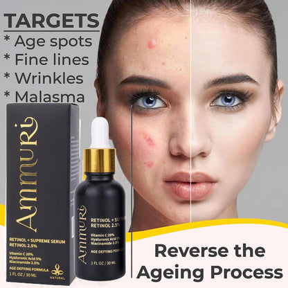 Ammuri Retinol Supreme Serum for Anti-Ageing Skin Care