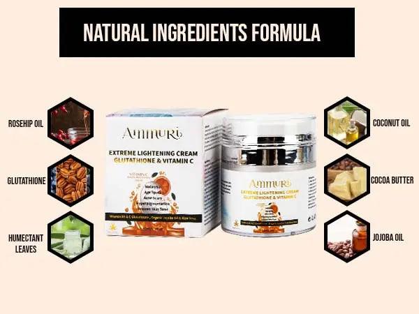 Ammuri Skincare Lightening Cream with Vitamin C & Glutathione