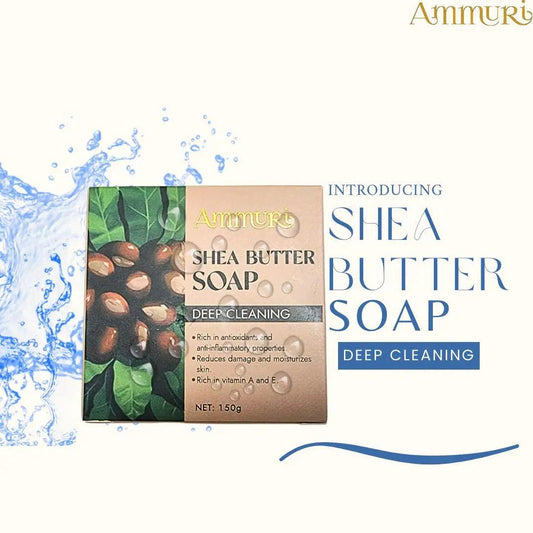 Ammuri Shea Butter Luxury Bar Soap: Soften, Soothe, and Pamper Your Skin Daily