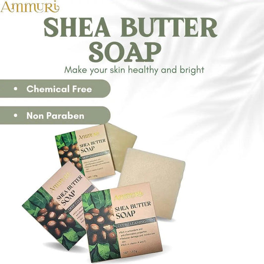 Ammuri Shea Butter Luxury Bar Soap: Soften, Soothe, and Pamper Your Skin Daily