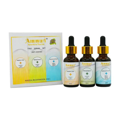 Ammuri Magical Rejuvenation 3 In 1 Trio Serum Vitamin C Hyaluronic Acid Retinol